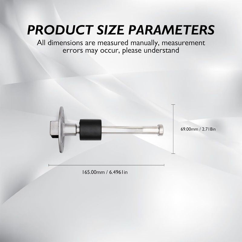 OXCANO Marine Fuel Sending Unit 240-33ohms 6" (150mm) for Boat Fuel Tank Sender Stainless Steel Fuel Lever Sending Units Water Fuel Gauge Sender for Car Truck Vehicle - Image 2